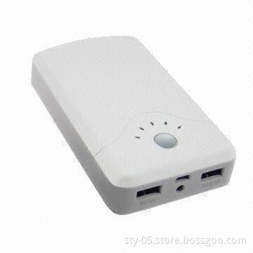 Power Bank with Dual 1/2.1A Output, 8800mAh, Ideal for iPad, iPhone and Android Phone